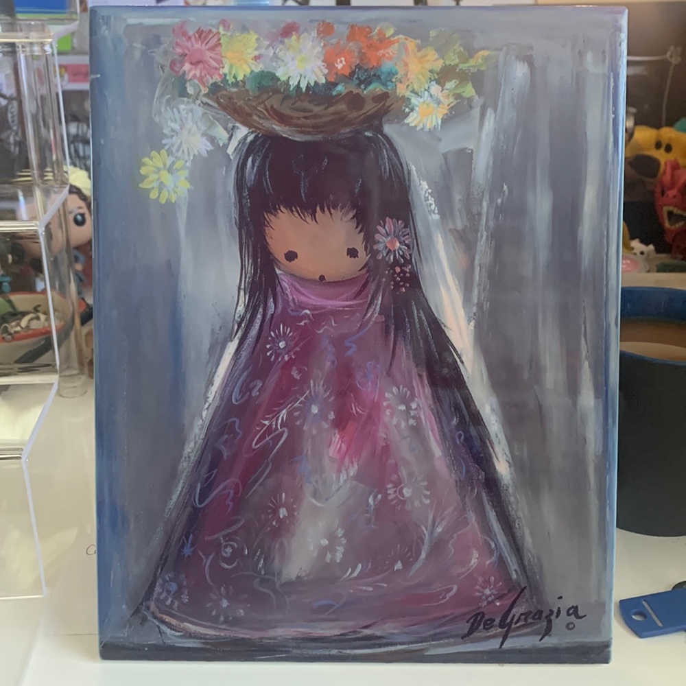 DeGrazia ceramic picture